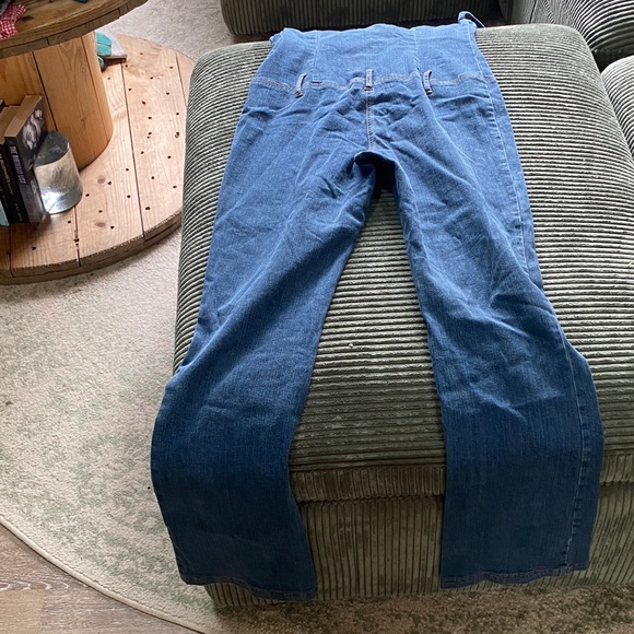 Hot Kiss Women's Blue Denim Overalls Y2K - Picture 13 of 13